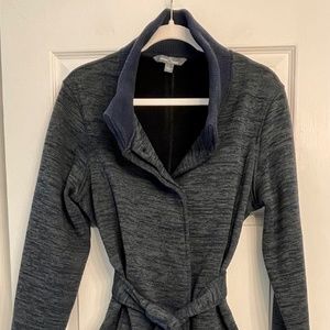 Market & Spruce Kimber Rib Knit Tie Waist Jacket